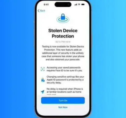 雄关区苹果授权维修店分享被盗设备保护功能开启方法 
