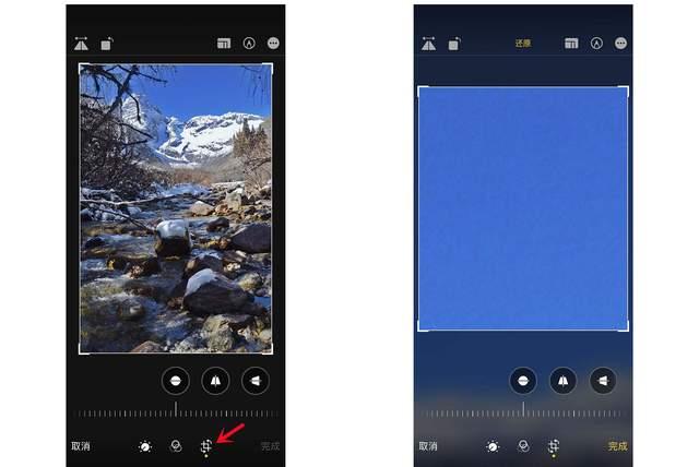 雄关区苹果手机维修分享iPhone手机如何使用裁剪功能隐藏照片 